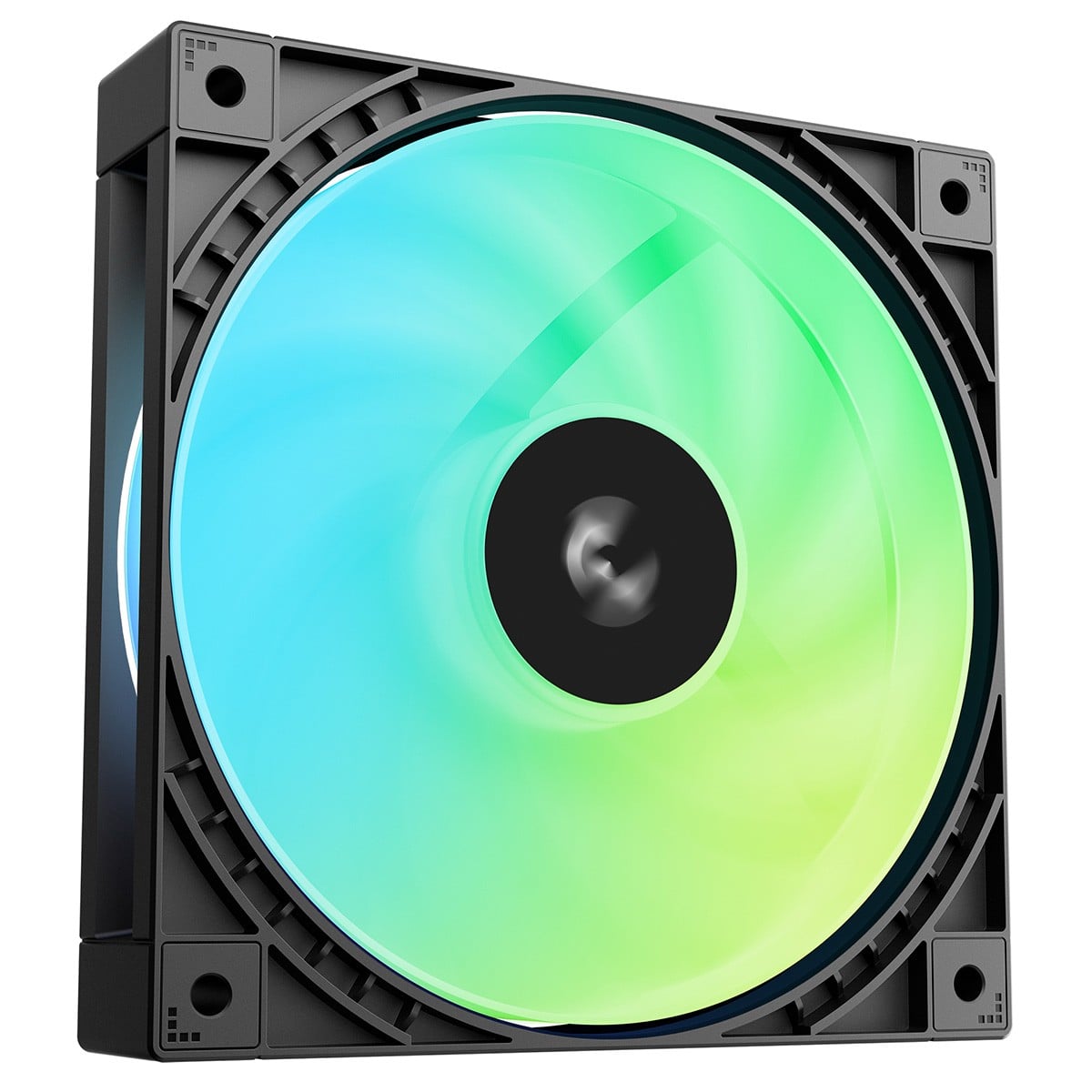 Water Cooler DeepCool LT360 Vision, 120 mm, ARGB, Display LCD, Intel-AMD, Preto, LT360VISION-BKAMMC-G-1