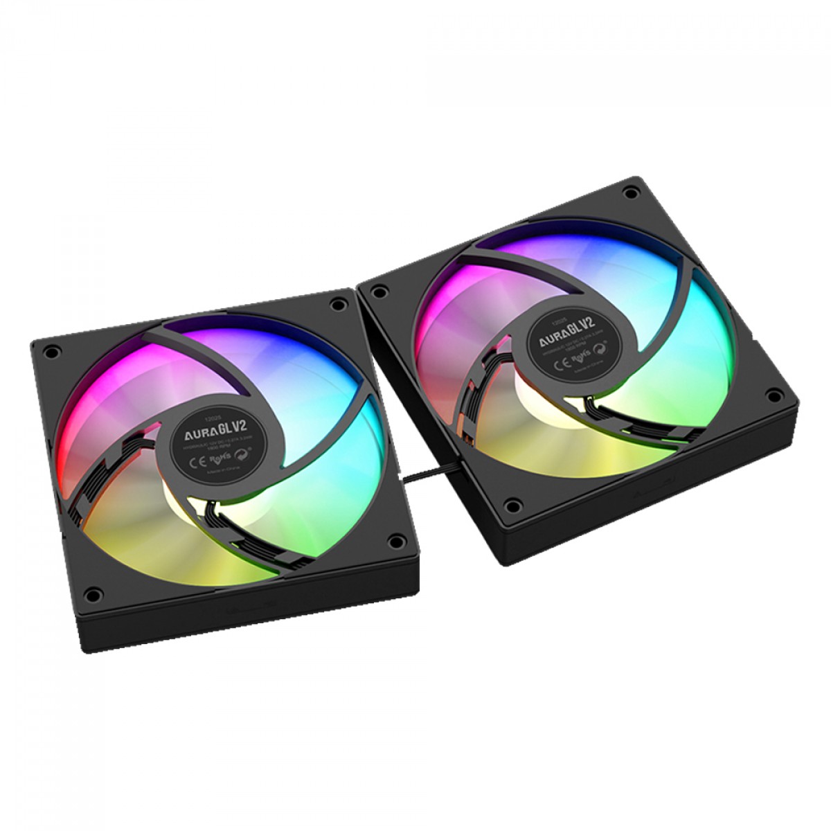 Water Cooler Gamdias Aura GL 120 V2, 120mm, ARGB, Intel/AMD, Black