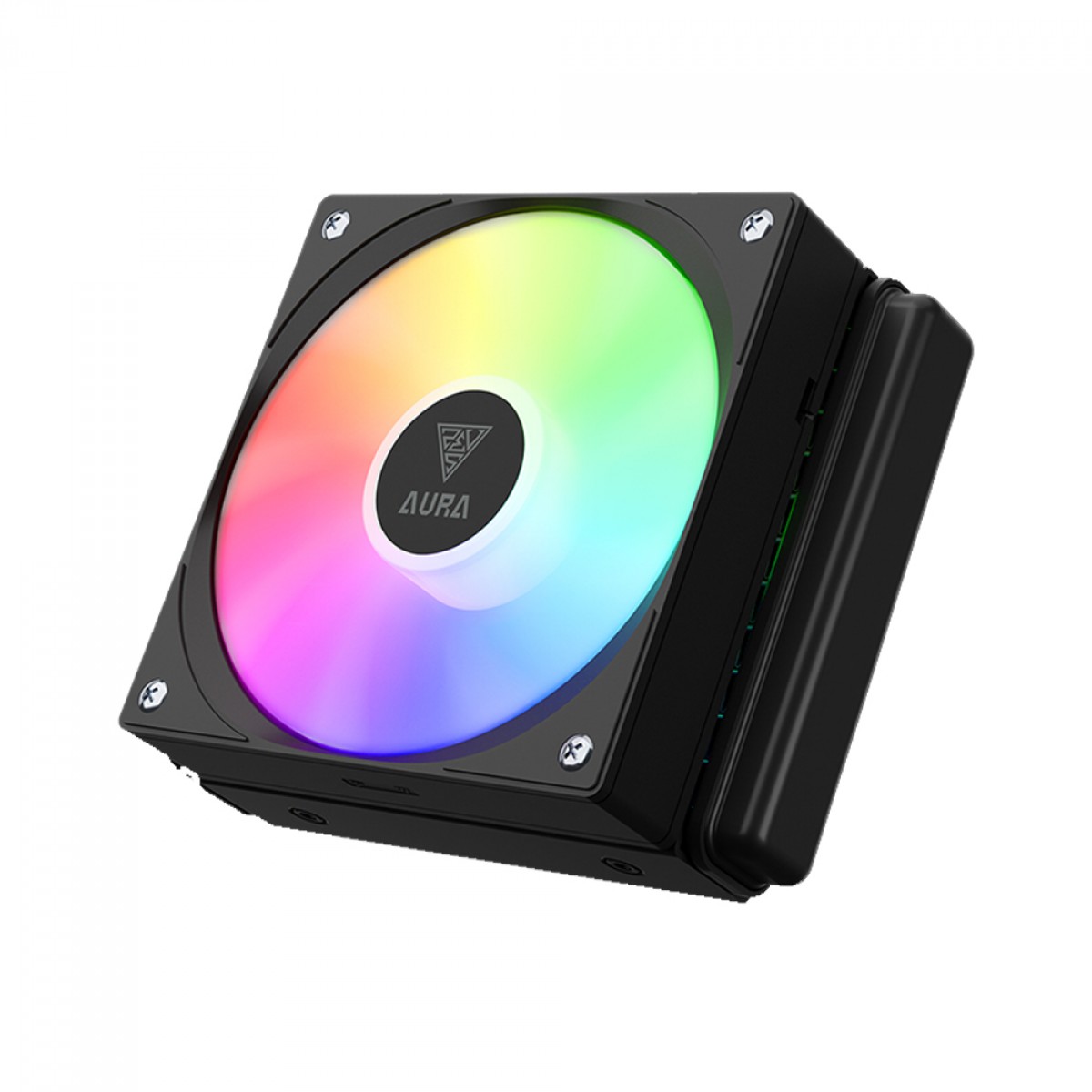 Water Cooler Gamdias Aura GL 120 V2, 120mm, ARGB, Intel/AMD, Black