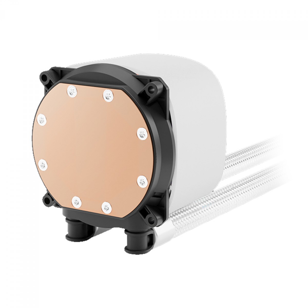 Water Cooler Gamdias Aura GL 120 V2, 120mm, ARGB, Intel/AMD, White