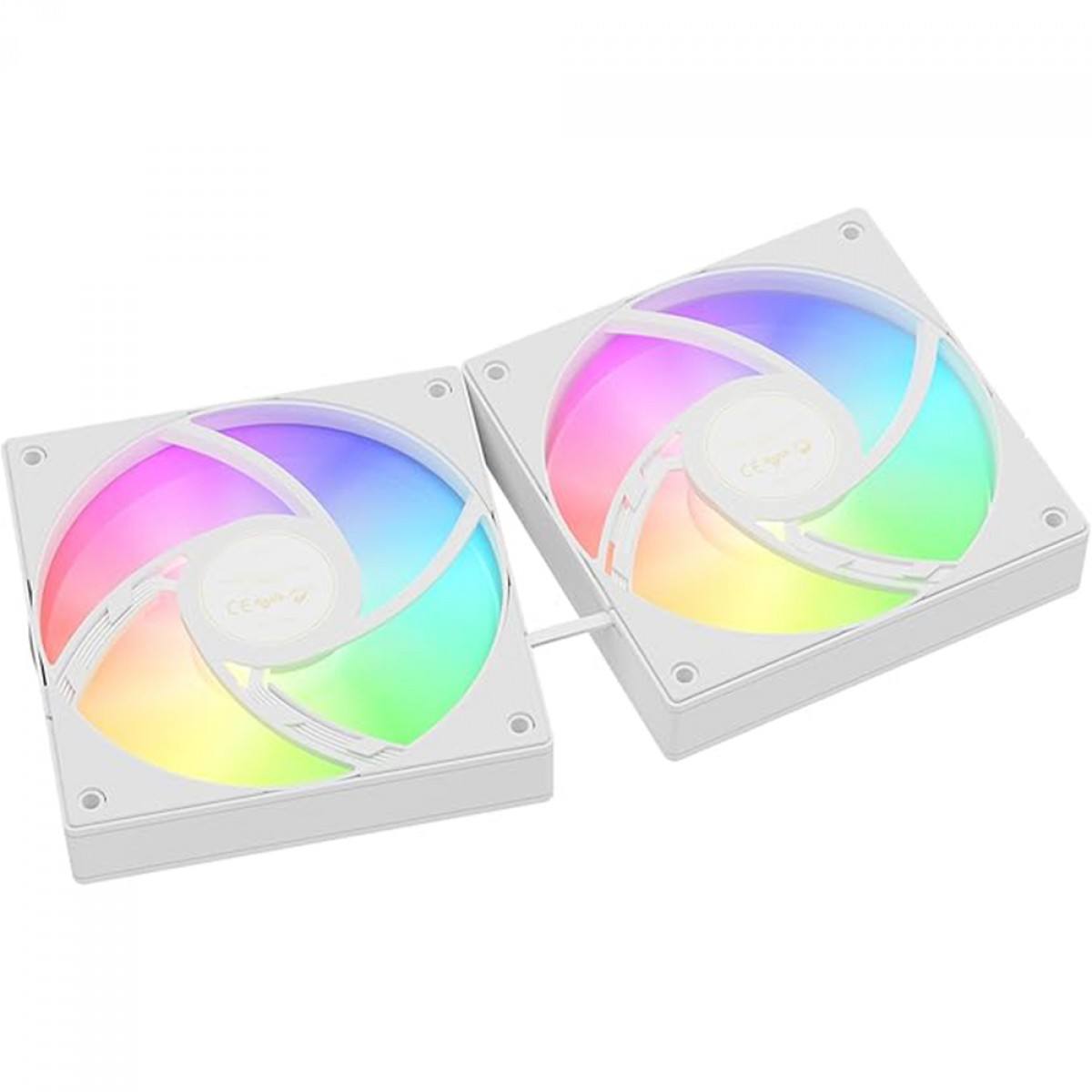 Water Cooler Gamdias Chione E4-240 WH, ARGB, 240mm, Display Digital, Intel-AMD, White