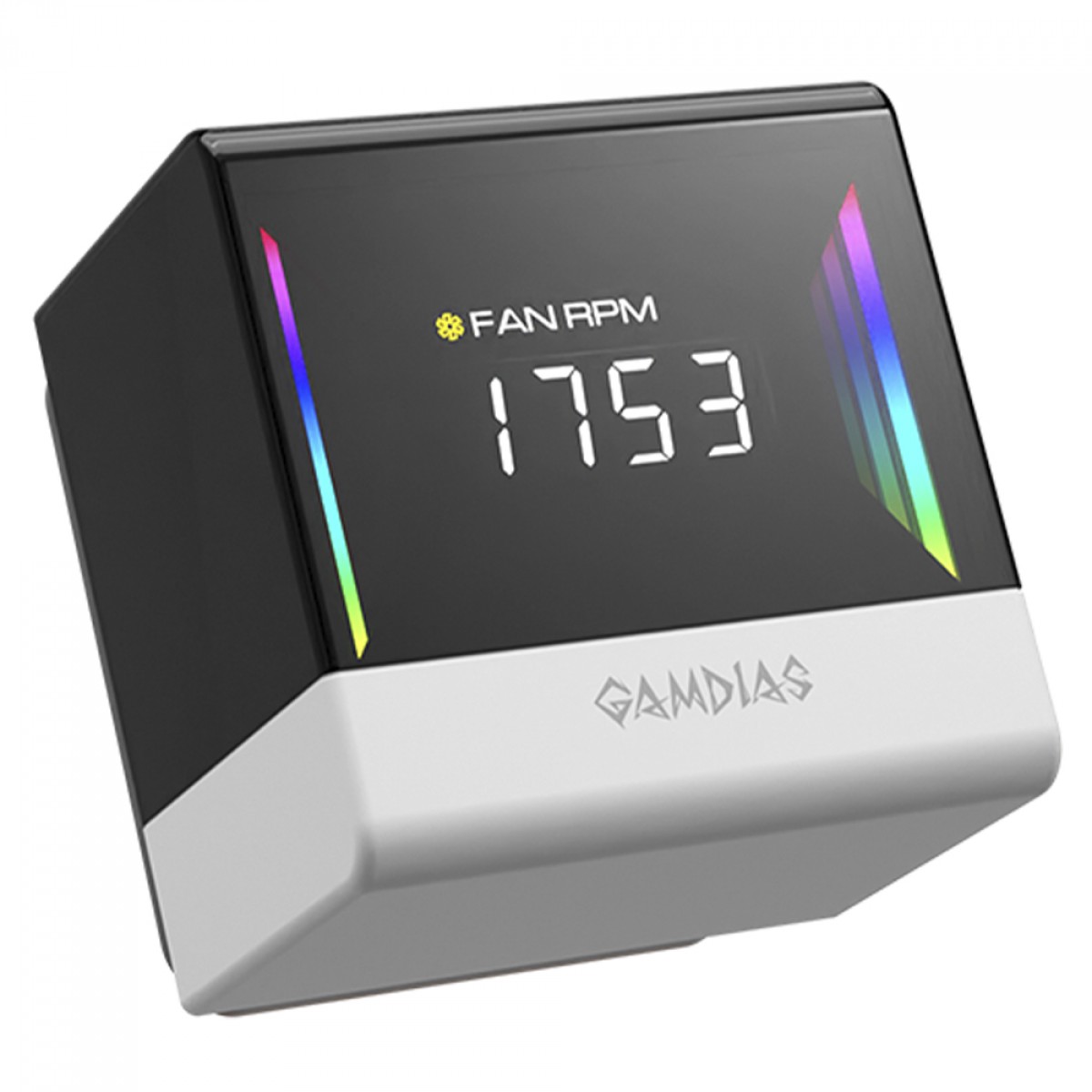 Water Cooler Gamdias Chione E4-360 WH, ARGB, 360mm, Display Digital, Intel-AMD, PWM, Branco