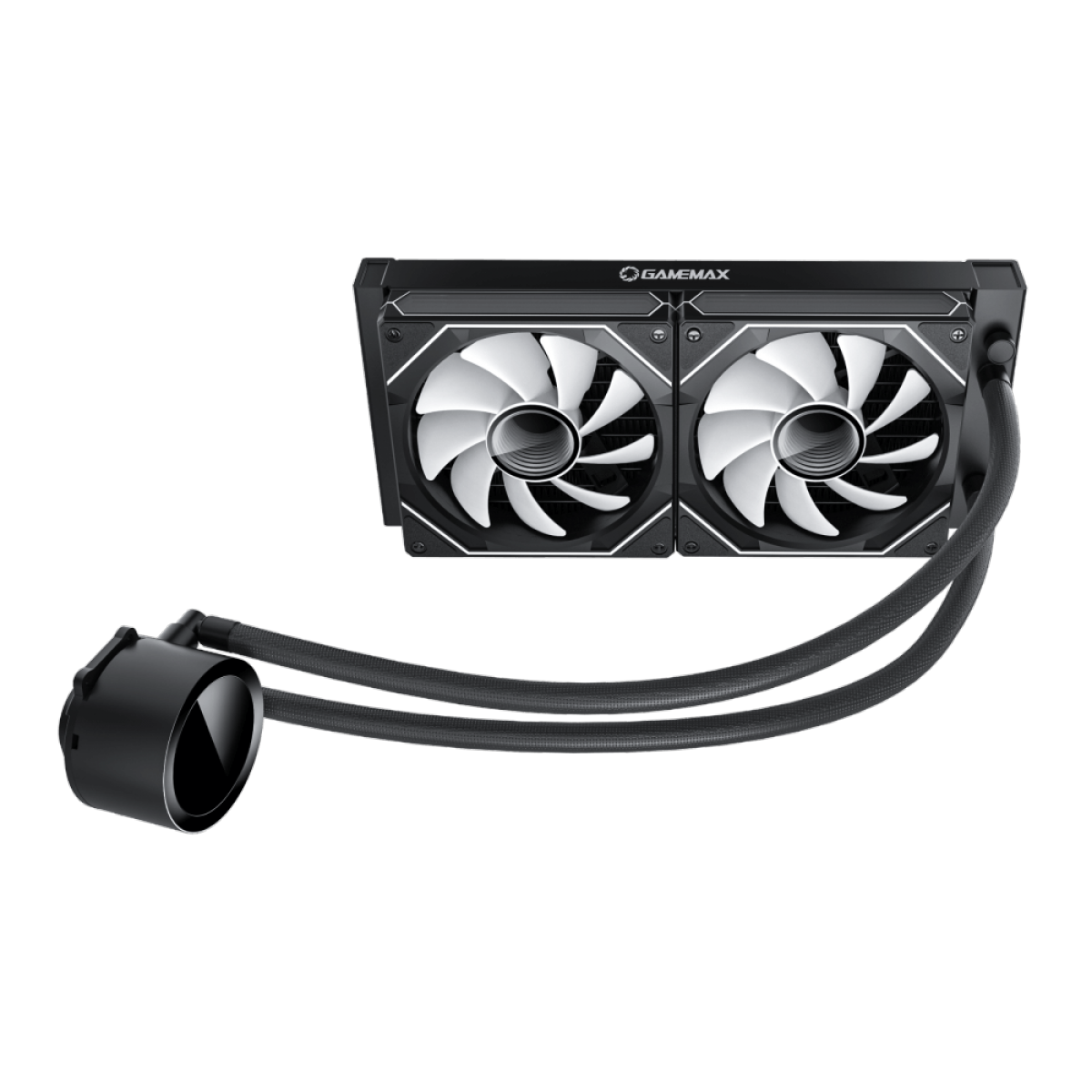Water Cooler Gamemax Iceburg 240 Digital BK, ARGB, 240mm, Intel-AMD, Preto