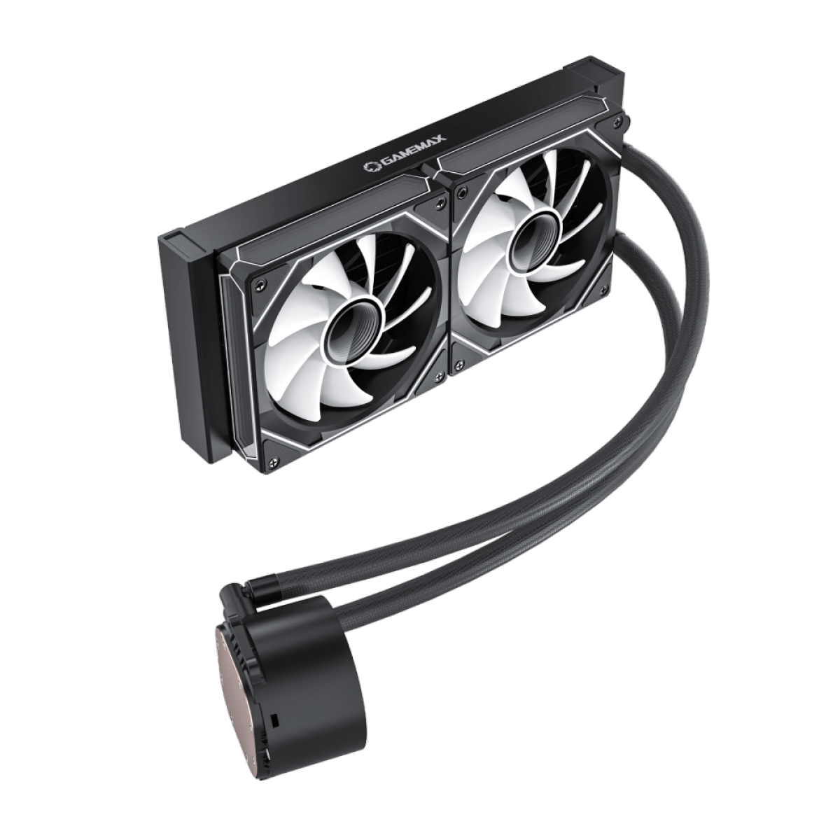 Water Cooler Gamemax Iceburg 240 Digital BK, ARGB, 240mm, Intel-AMD, Preto