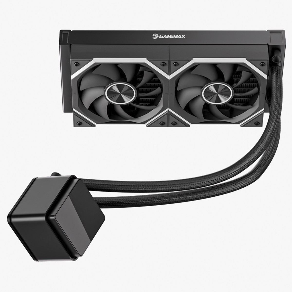 Water Cooler Gamemax IceBurg Digital 240DN2, ARGB, 240mm, Intel-AMD, Preto, ICB240N2WLSRK6F
