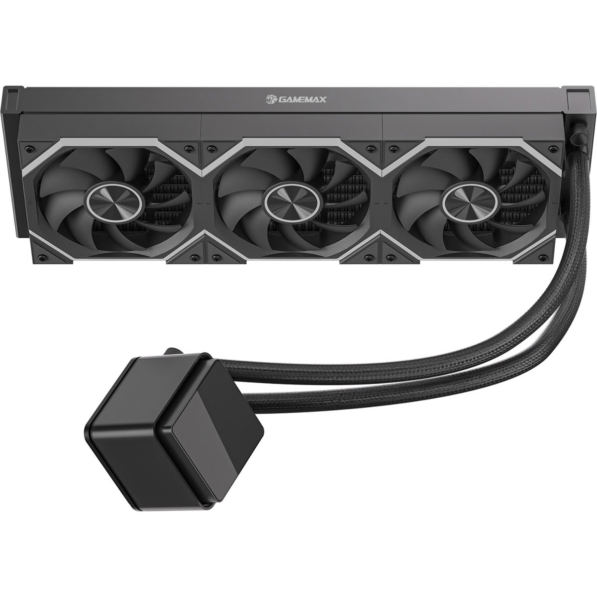 Water Cooler Gamemax IceBurg Digital 360DN2, ARGB, 360mm, Intel-AMD, Preto, ICB360N2WLSRKT126F