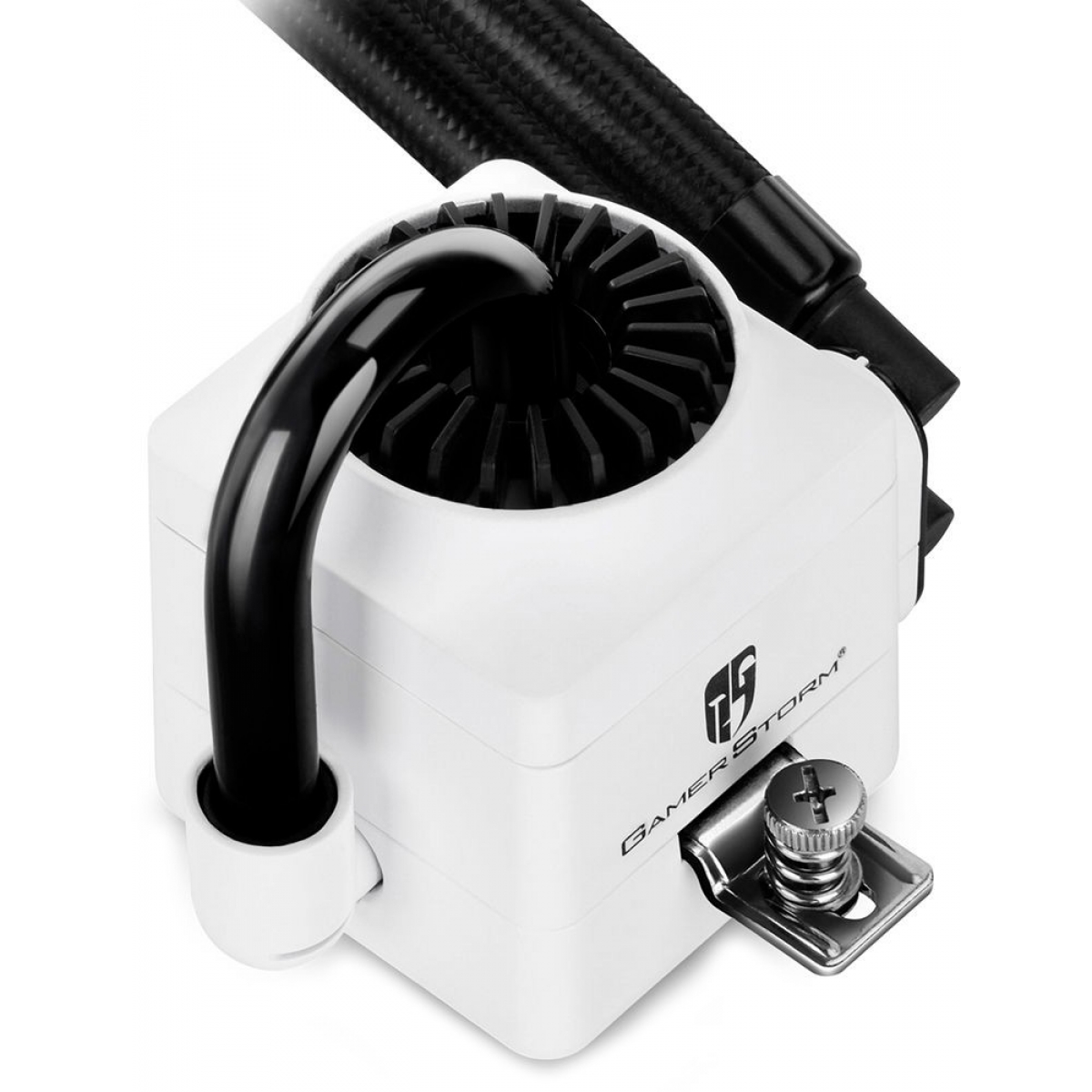 Water Cooler Gamer Storm DeepCool Captain 240EX, 240mm, Intel-AMD, White, DP-GS-H12L-CT240WA4