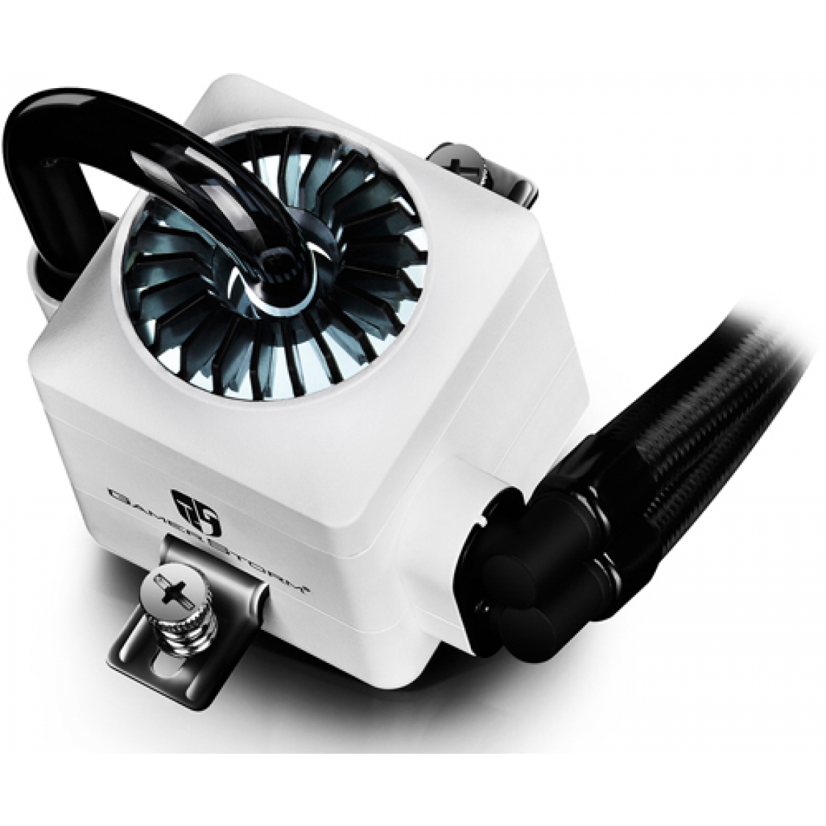 Water Cooler Gamer Storm DeepCool Captain 240EX, RGB 240mm, Intel-AMD, White, DP-GS-H12L-CT240RGB-WH