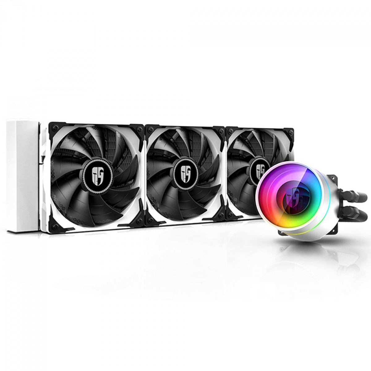 Water Cooler Gamer Storm DeepCool Castle 360 EX WH, ARGB, Intel-AMD, DP-GS-H12W-CSL360EXWH