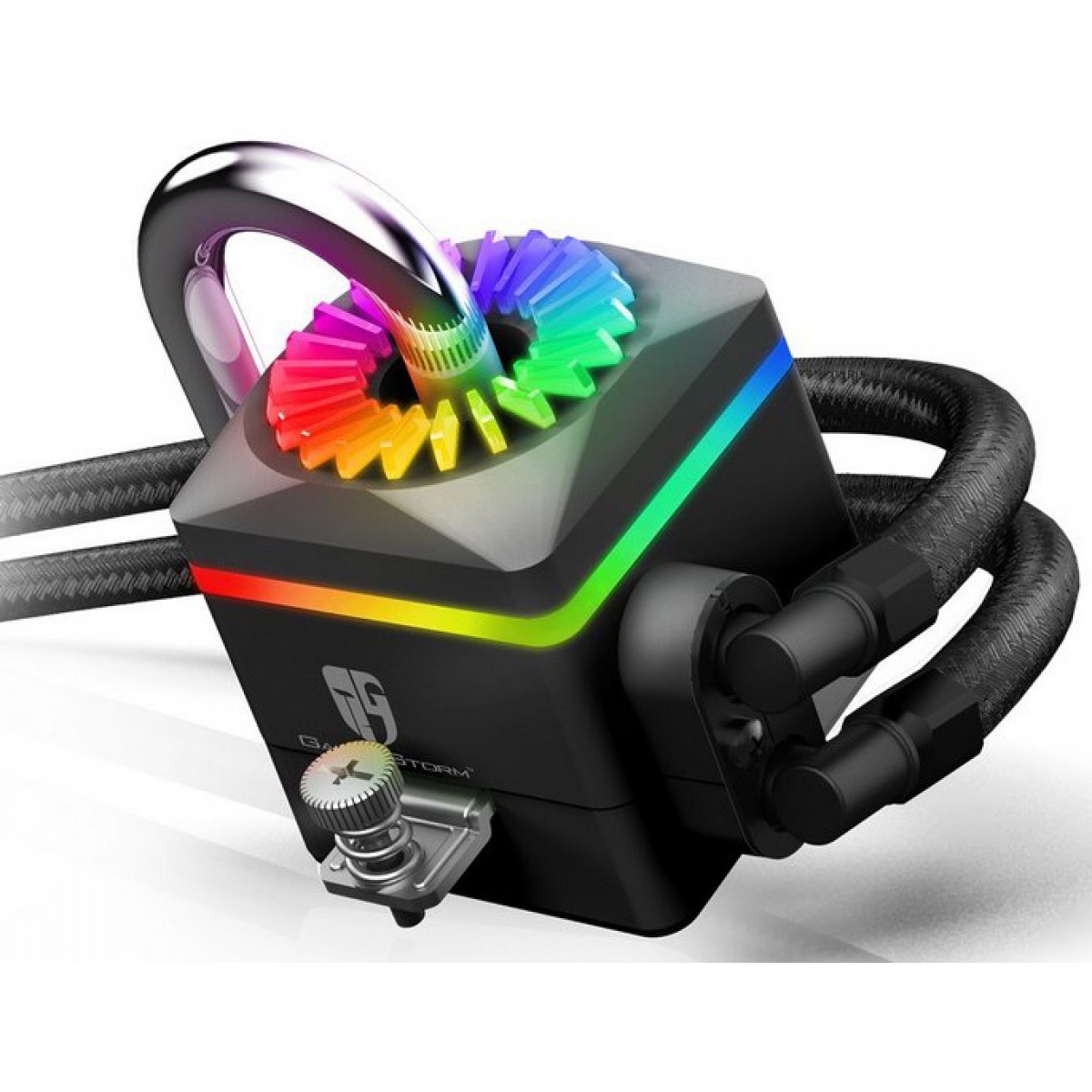 Water Cooler Gamer Storm DeepCool Captain 240Pro V2 RGB 240mm, Intel-AMD, Black, DP-GS-H12AR-CT240PV2