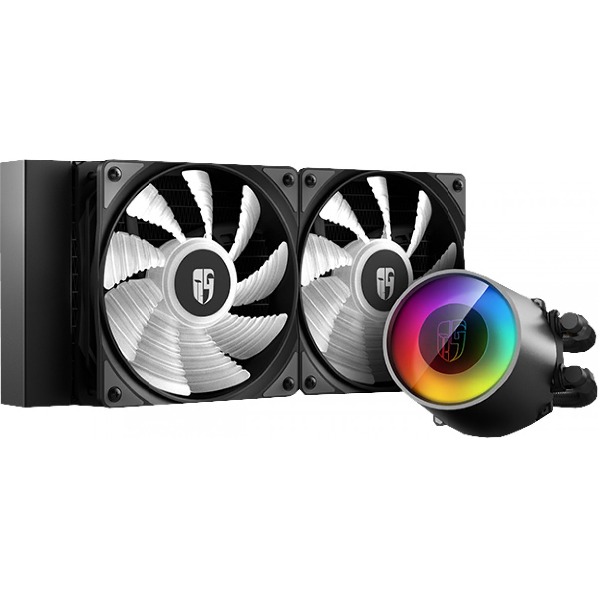 Water Cooler GamerStorm DeepCool Castle V2 RGB 240mm, Intel-AMD, DP-GS-H12AR-CSL240V2