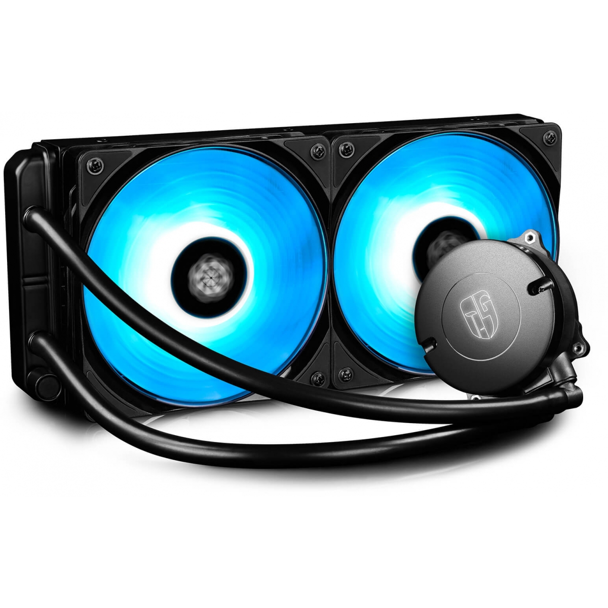 Water Cooler Gamer Storm DeepCool Maelstrom, RGB 240mm, Intel-AMD, DP-GS-H12RL-MS240RGB