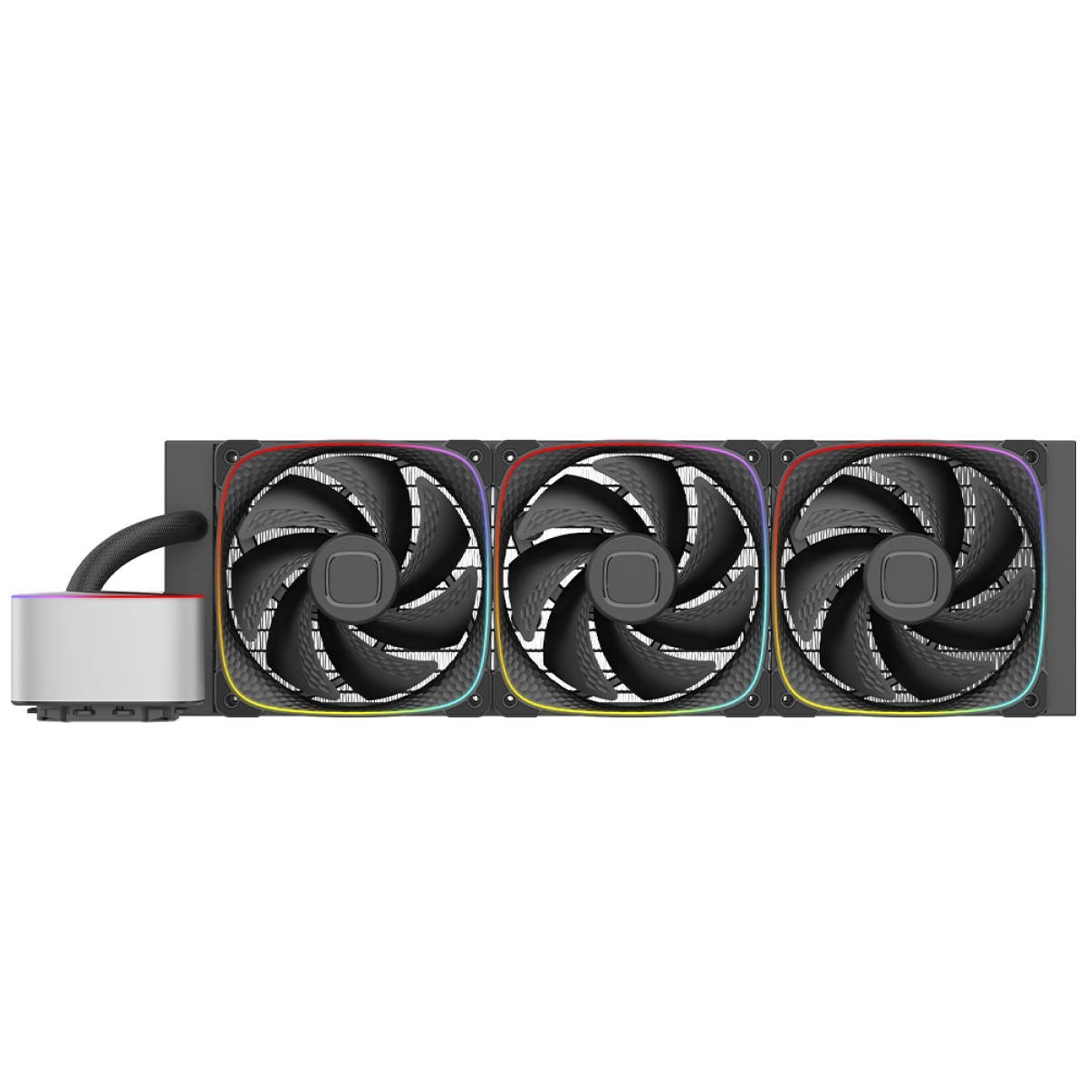 Water Cooler Geometric Future Eskimo Junior 36, RGB, 360mm, Intel-AMD, PWM, Preto, GEO-EJ-36B