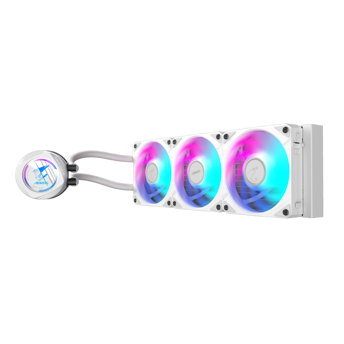 Water Cooler Gigabyte Aorus Waterforce II 360 ICE, ARGB, 360mm, Intel-AMD, White