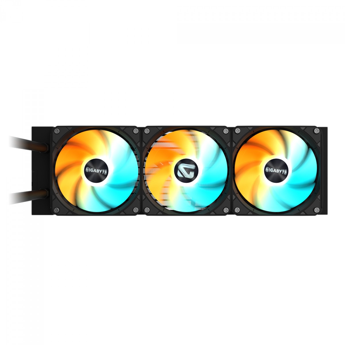 Water Cooler Gigabyte Gaming 360, ARGB, 360mm, Intel-AMD, Black, GP-GIGABYTE GME 360