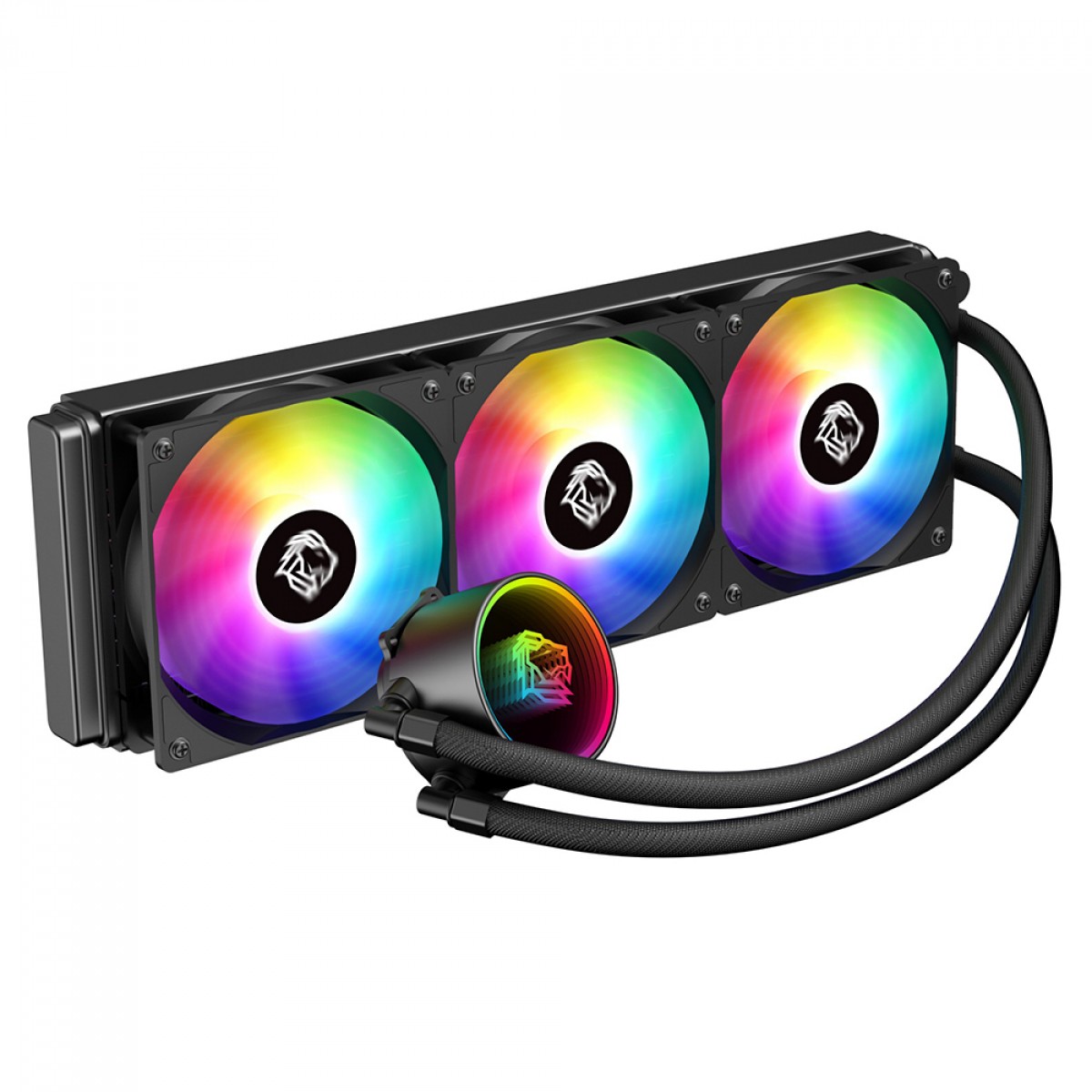 Water Cooler Hayom FC1316, Rainbow, 360mm, Intel-AMD, Preto