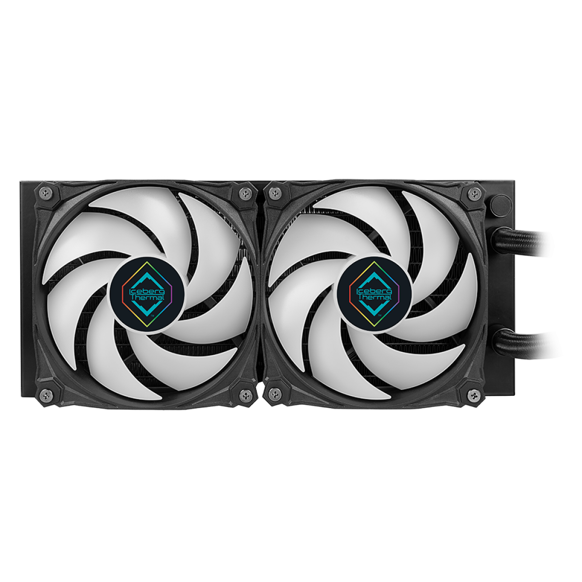 Water Cooler Iceberg Thermal IceFloe OASIS 240, 240mm, ARGB, Intel/AMD, Black