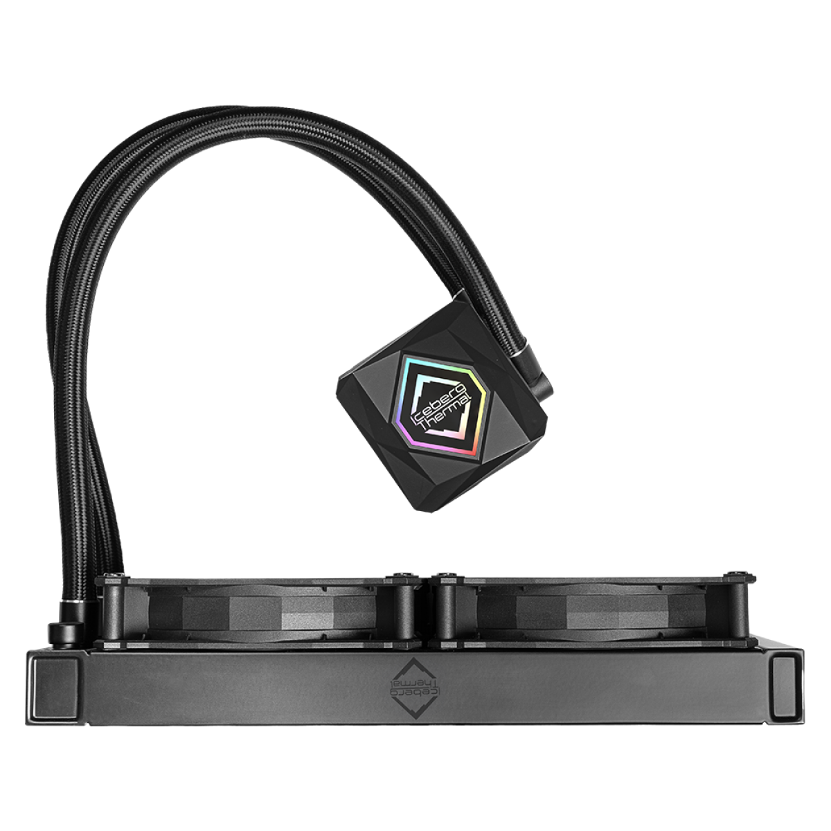 Water Cooler Iceberg Thermal IceFloe OASIS 240, 240mm, ARGB, Intel/AMD, Black