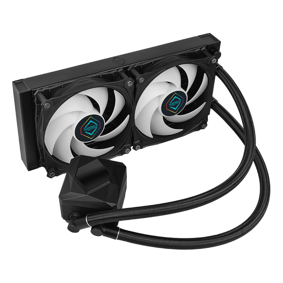 Water Cooler Iceberg Thermal IceFloe OASIS 240, 240mm, ARGB, Intel/AMD, Black