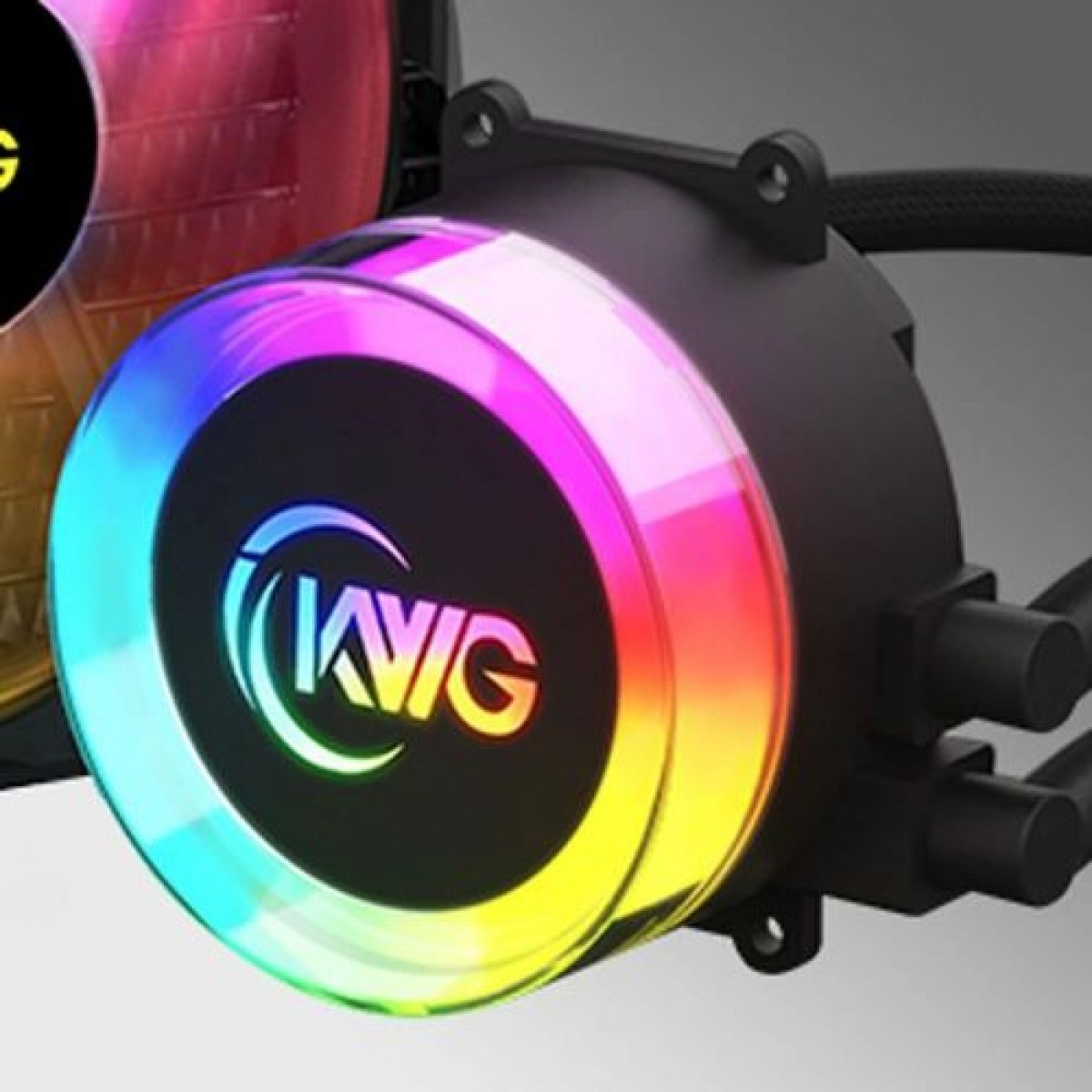 Water Cooler KWG Crater E1 120 Lite, 120mm, RGB, Intel-AMD, CRATER E1-120 LITE