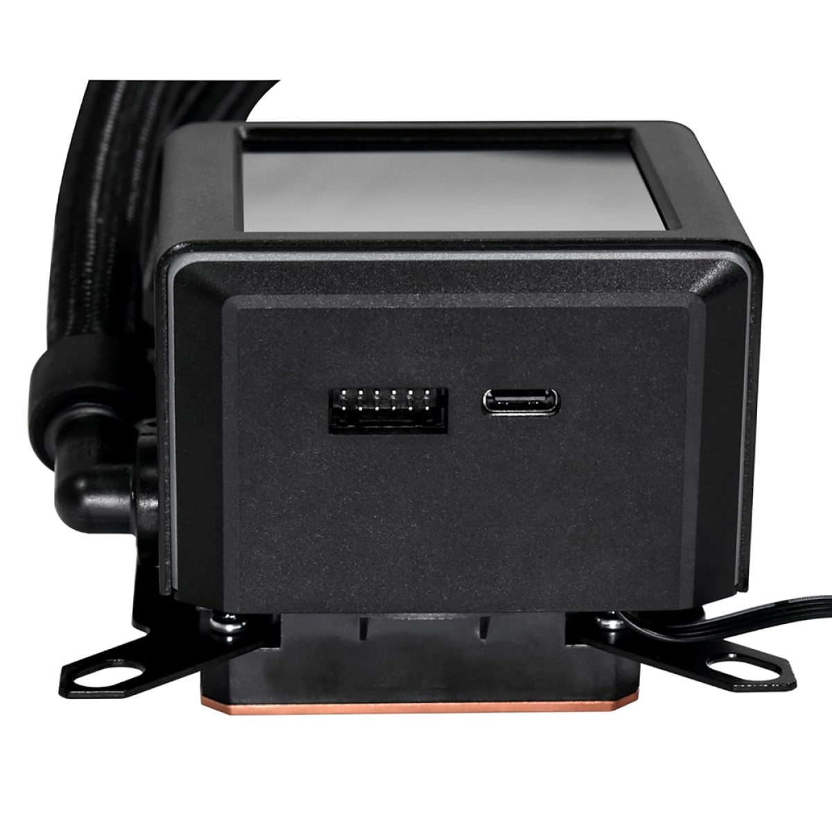 Water Cooler, Lian Li Galahad II LCD 280 AIO, ARGB, 280mm, Intel-AMD, Black, GA2ALCD28B