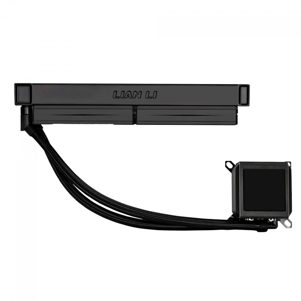Water Cooler, Lian Li Galahad II LCD 280 AIO, ARGB, 280mm, Intel-AMD, Black, GA2ALCD28B