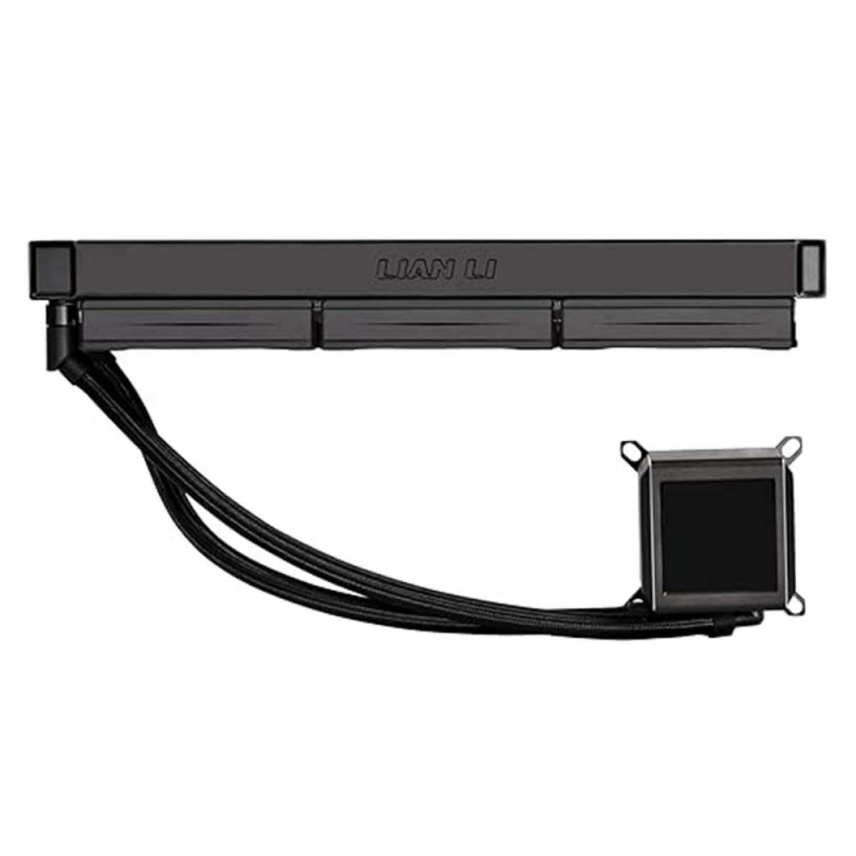 Water Cooler Lian Li Galahad II, LCD, 360mm, AIO, RGB, Black, GA-2ALCD36B BLACK