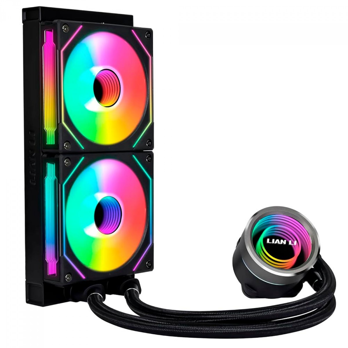 Water Cooler Lian Li Galahad II Trinity SL-INF, RGB 240mm, Intel-AMD, Black, Compatível Com LGA 1700, GA2T24INB