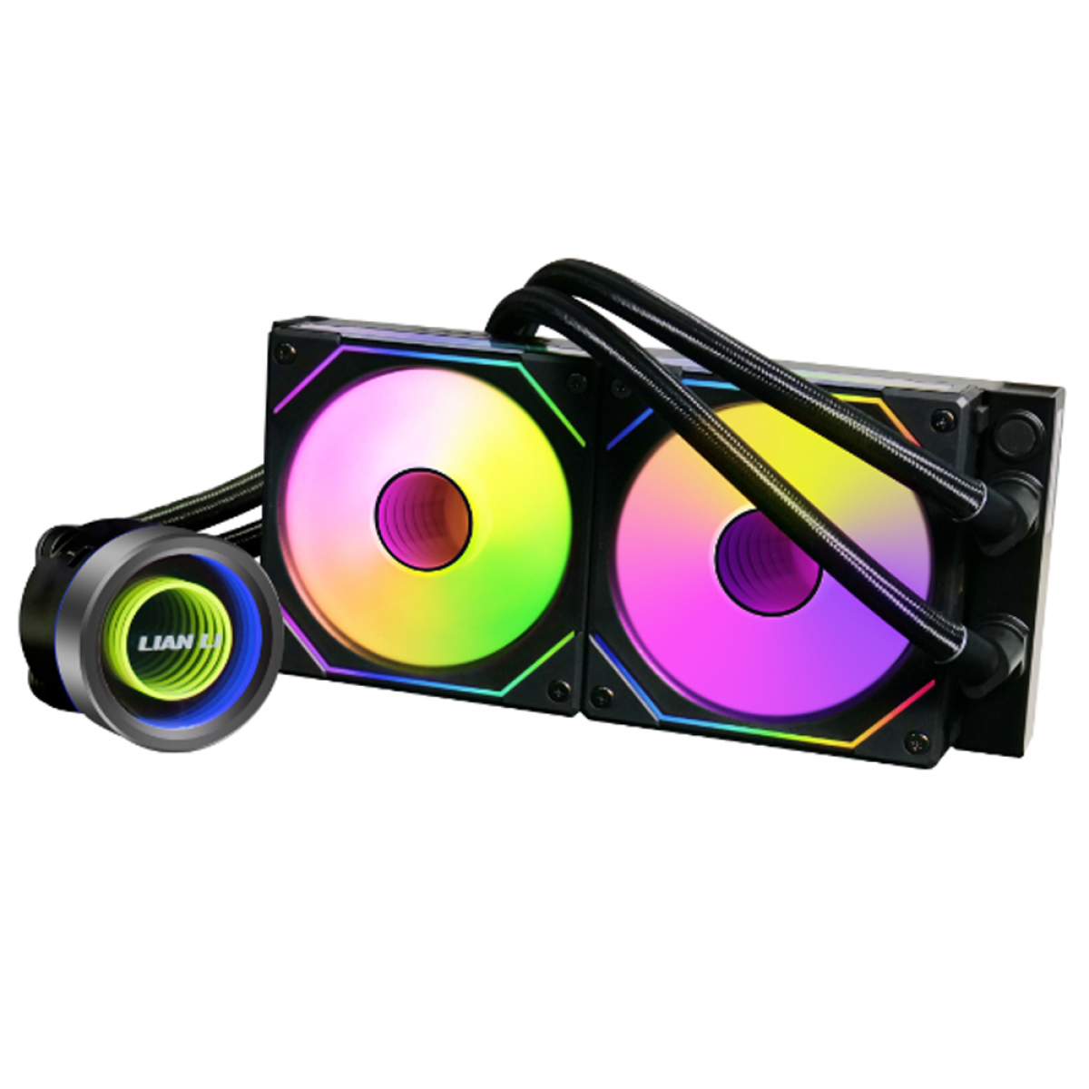 Water Cooler Lian Li Galahad II Trinity SL-INF, RGB 240mm, Intel-AMD, Black, Compatível Com LGA 1700, GA2T24INB