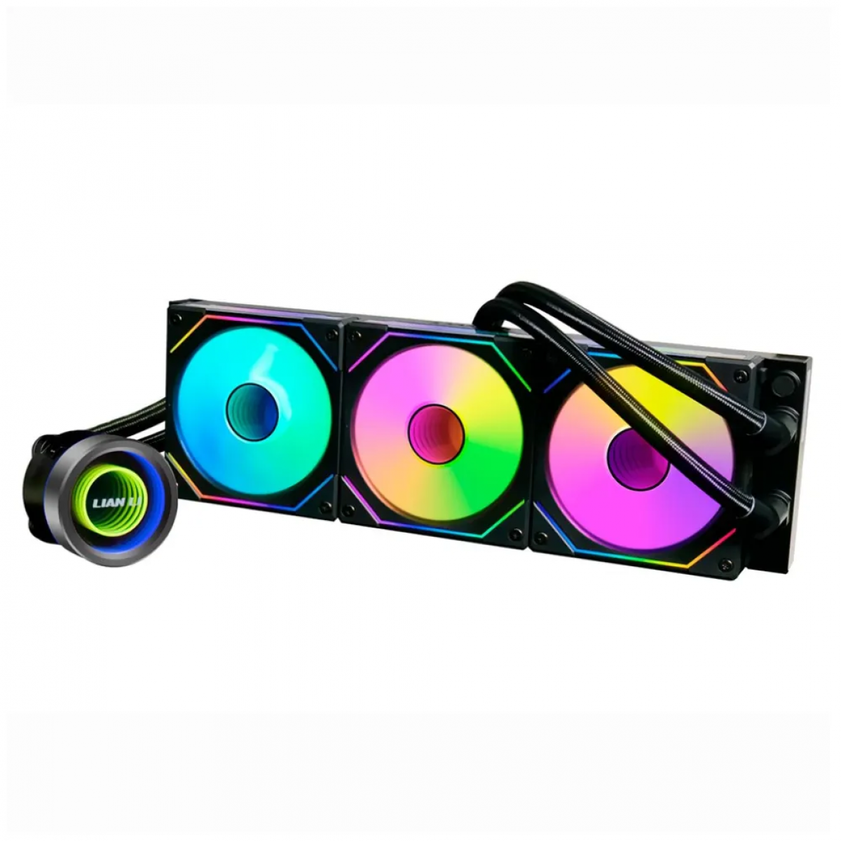 Water Cooler Lian Li Galahad II Trinity SL-INF, RGB 360mm, Intel-AMD, Black, Compatível Com LGA 1700, GA2T36INB