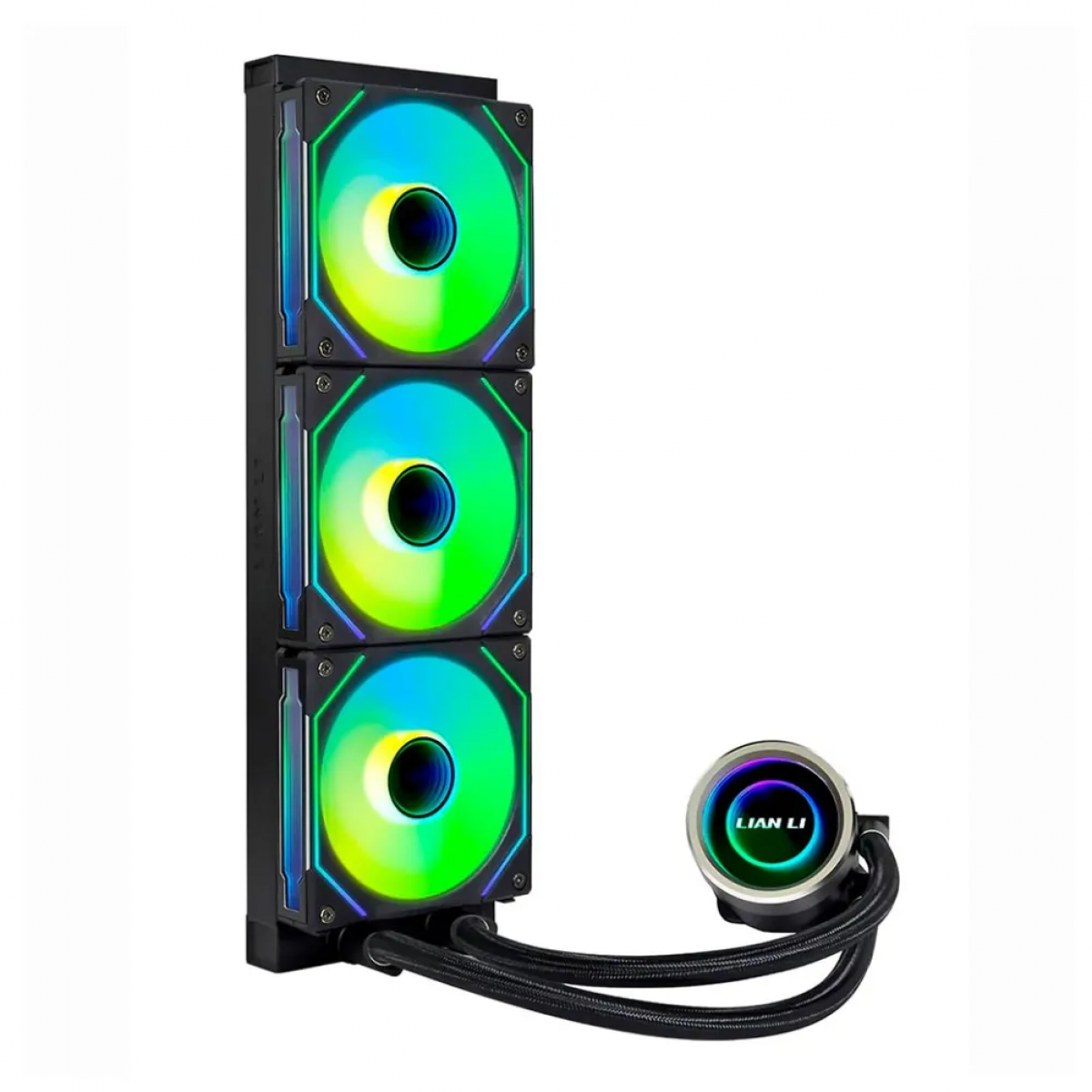 Water Cooler Lian Li Galahad II Trinity SL-INF, RGB 360mm, Intel-AMD, Black, Compatível Com LGA 1700, GA2T36INB