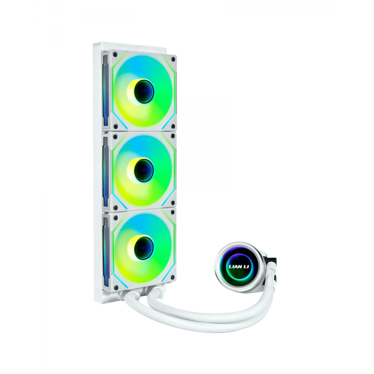 Water Cooler Lian Li Galahad II Trinity SL-INF, RGB 360mm, Intel-AMD, White, Compatível Com LGA 1700, GA2T36INW