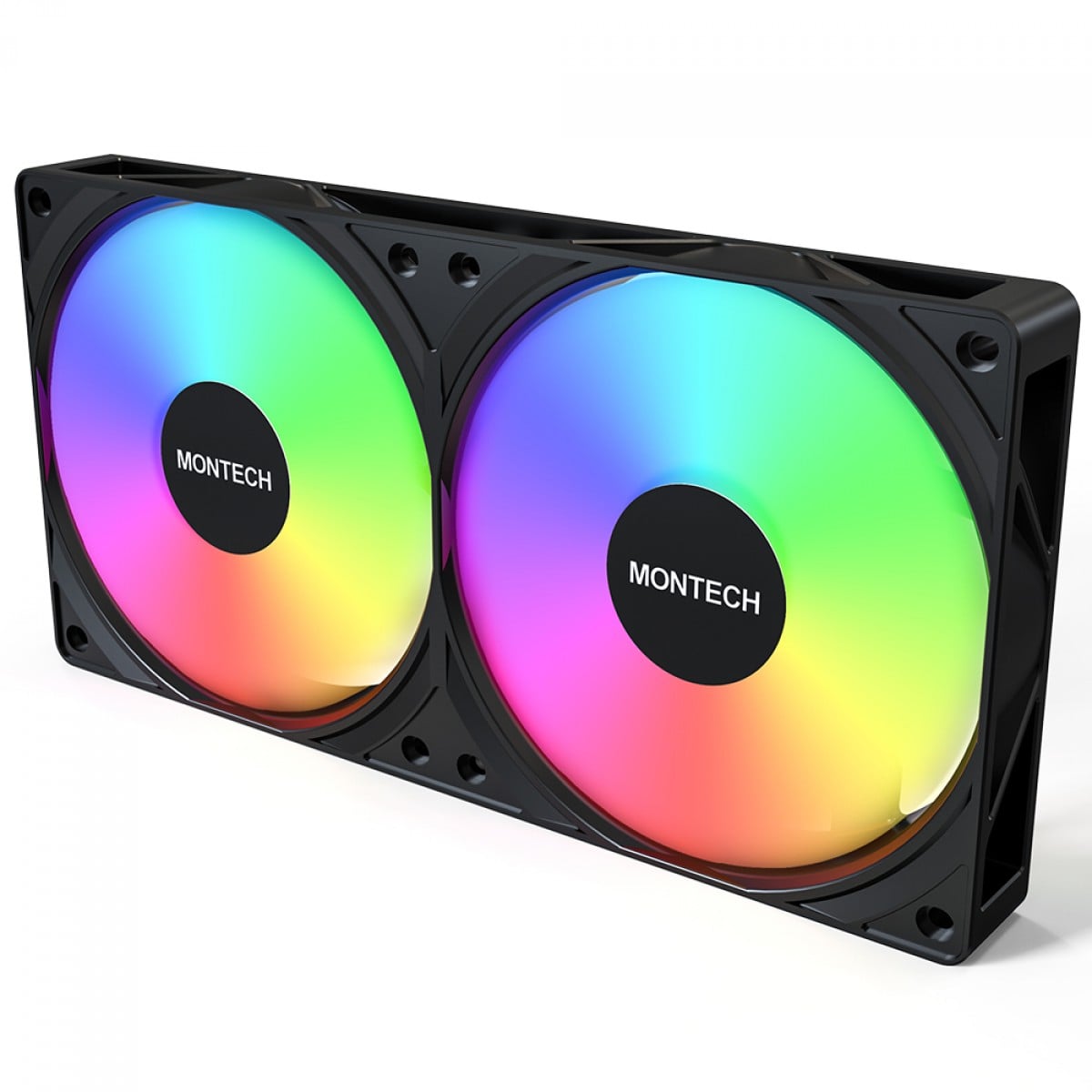 Water Cooler Montech PureFlow ARGB, 240mm, Intel-AMD, Preto