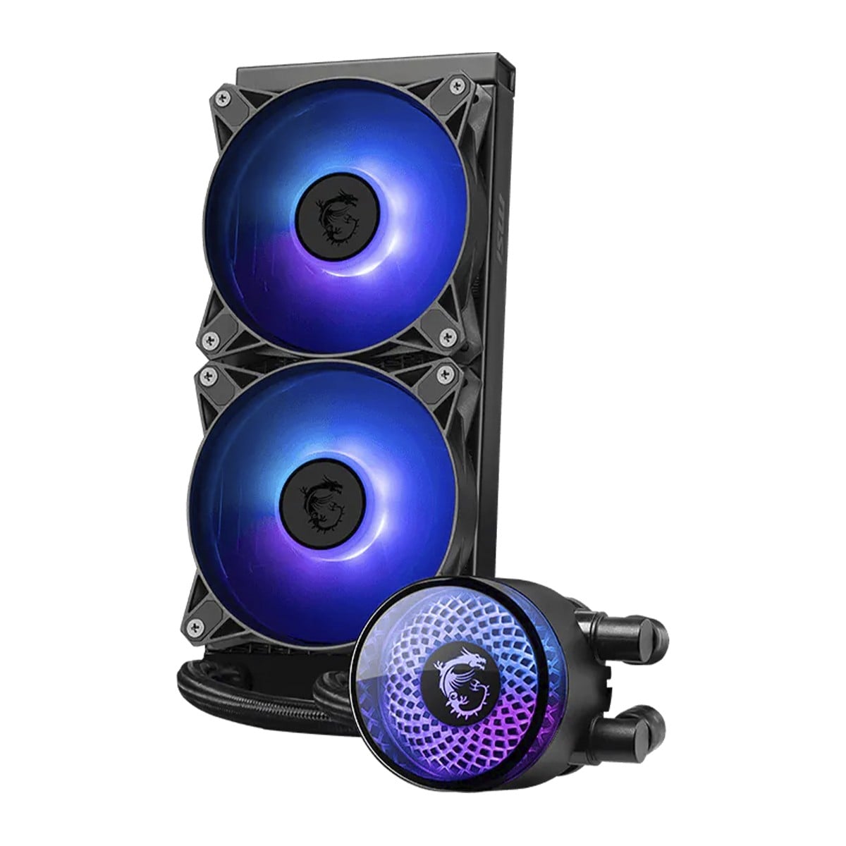 Water Cooler MSI MAG Coreliquid A12 240, ARGB, 240mm, Intel-AMD, Preto, 306-7ZWBM11-813