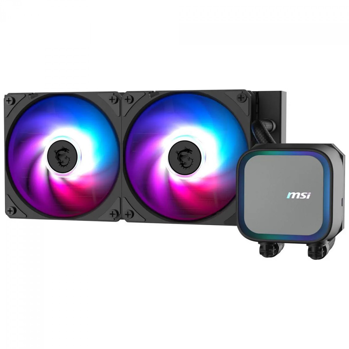 Water Cooler MSI MAG Coreliquid A13 240, ARGB, 240mm, Intel-AMD, Preto