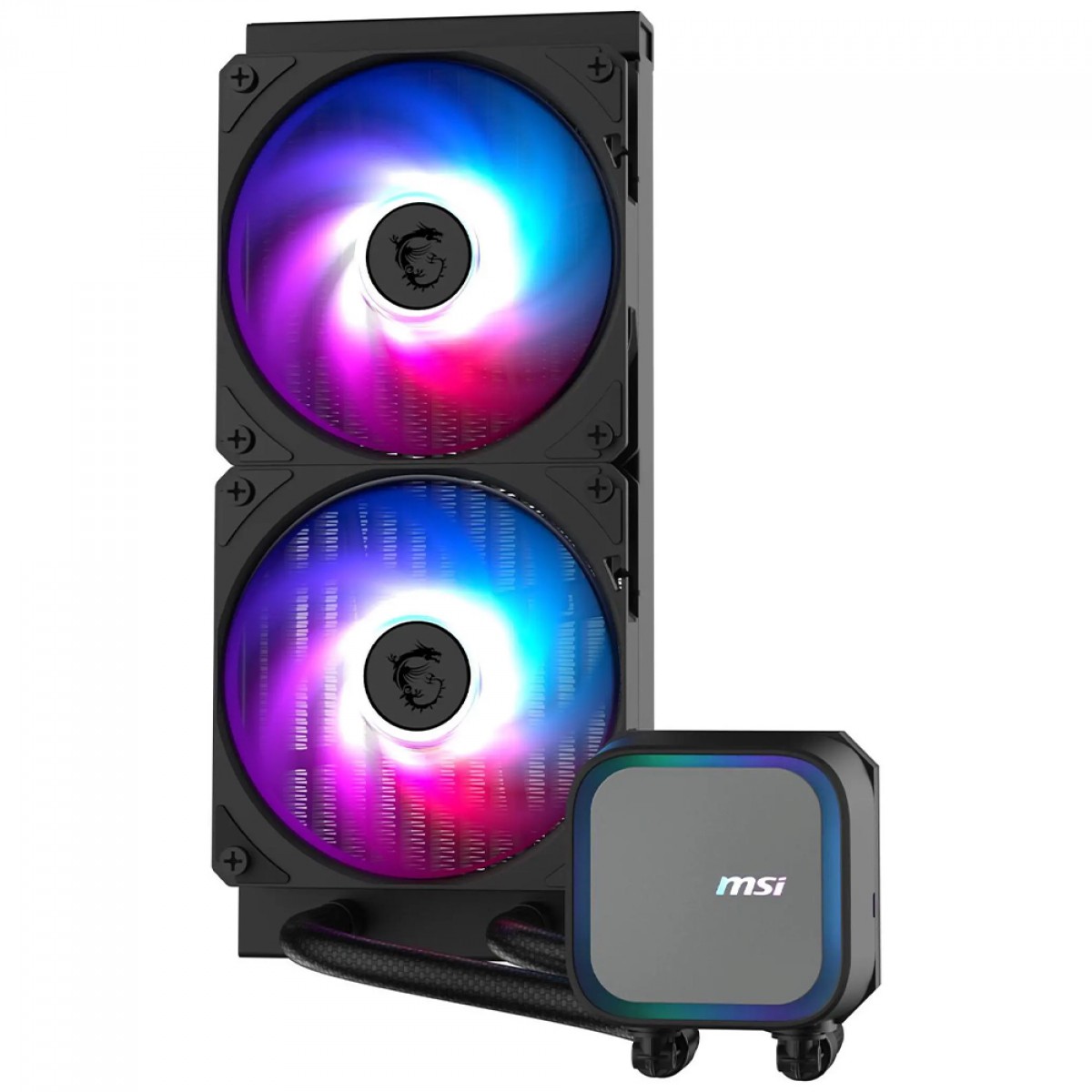 Water Cooler MSI MAG Coreliquid A13 240, ARGB, 240mm, Intel-AMD, Preto