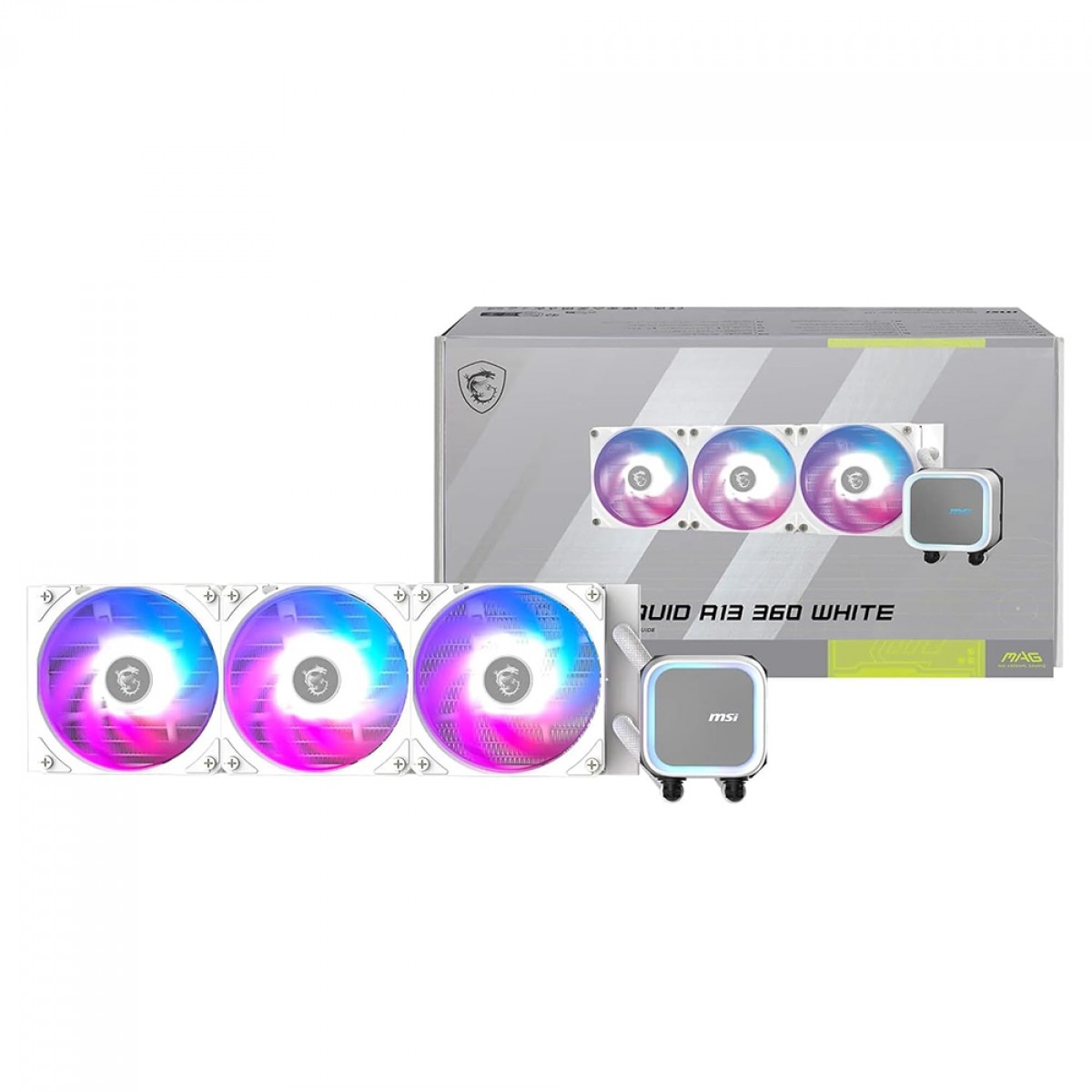 Water Cooler MSI MAG Coreliquid A13 360mm ARGB | Terabyte