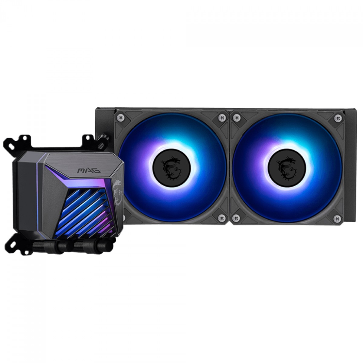 Water Cooler MSI MAG Coreliquid A15 240, ARGB, 240mm, Intel-AMD, Preto