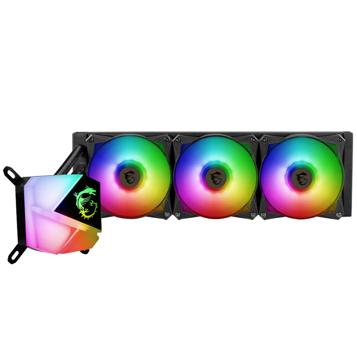 Water Cooler MSI MAG CORELIQUID C360, ARGB, 360mm, Intel-AMD, Black