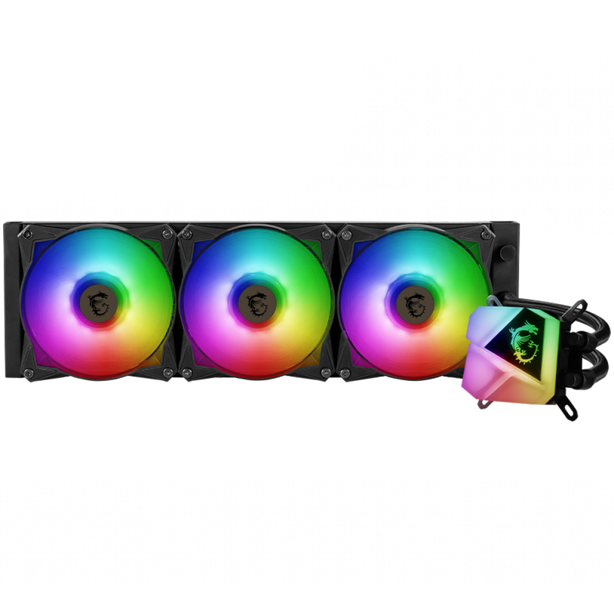Water Cooler MSI MAG CORELIQUID C360, ARGB, 360mm, Intel-AMD, Black