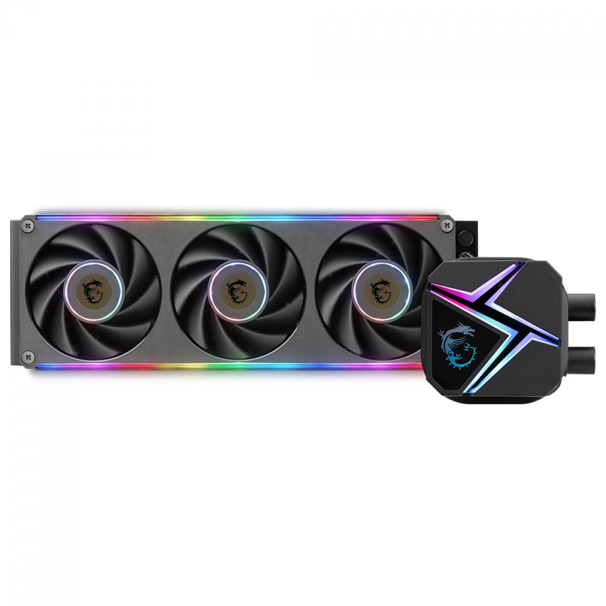 Water Cooler MSI MAG Coreliquid C360 V2, ARGB, 360mm, Intel-AMD, Preto