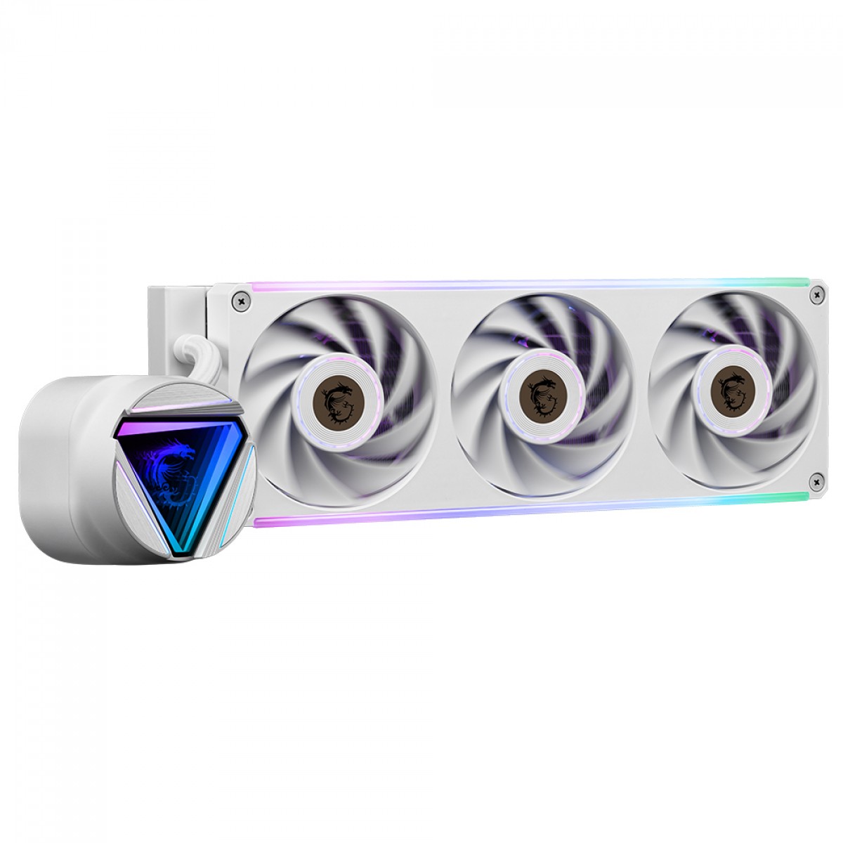 Water Cooler MSI MAG Coreliquid C360 V2 White, ARGB, 360mm, Intel-AMD, Branco
