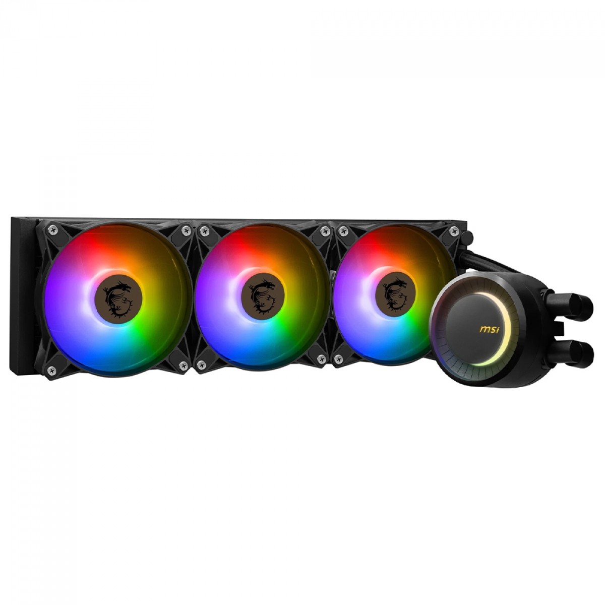 Water Cooler MSI MAG Coreliquid E360, ARGB, 360mm, Intel-AMD, Preto