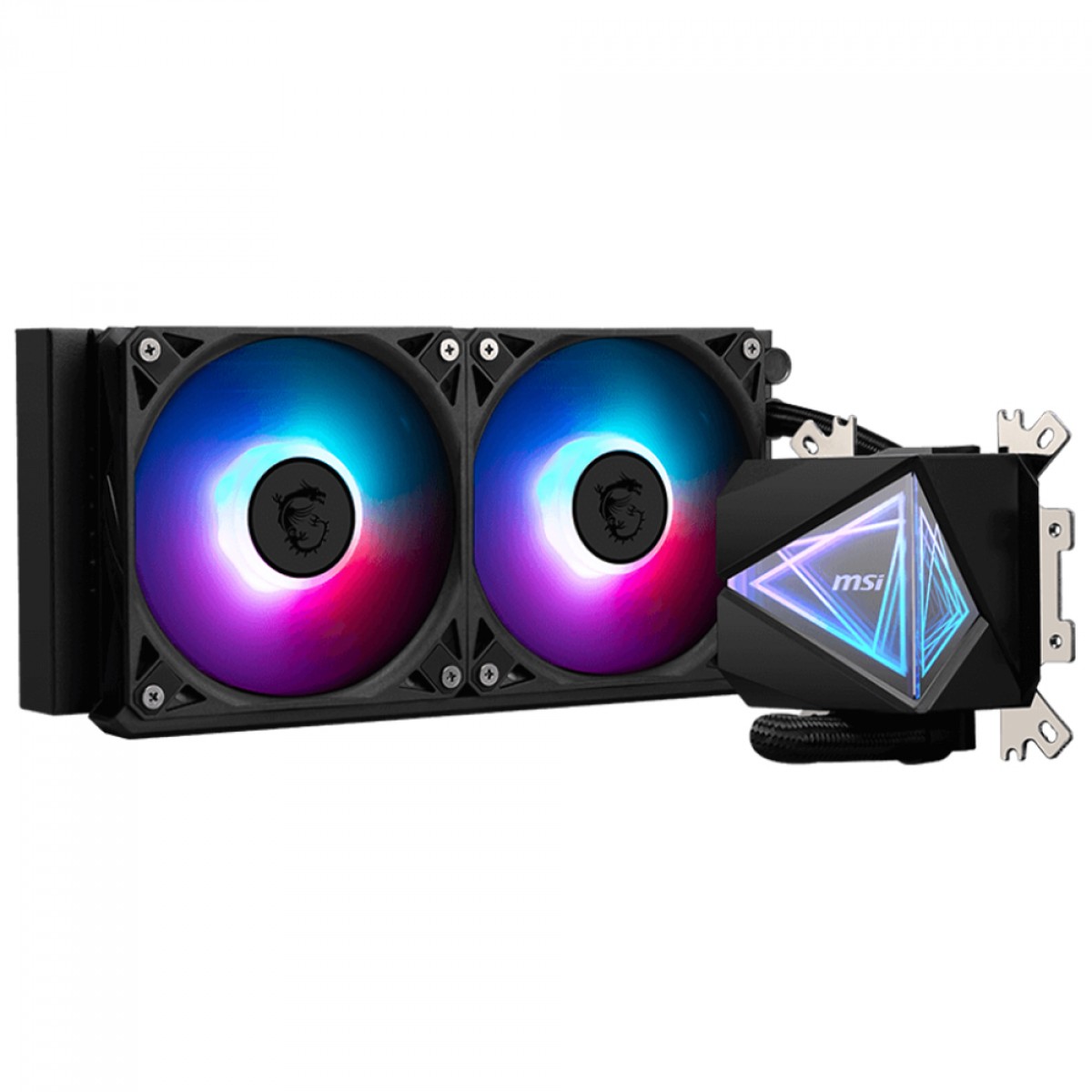 Water Cooler MSI MAG Coreliquid I240, ARGB, 240mm, Intel-AMD, Preto