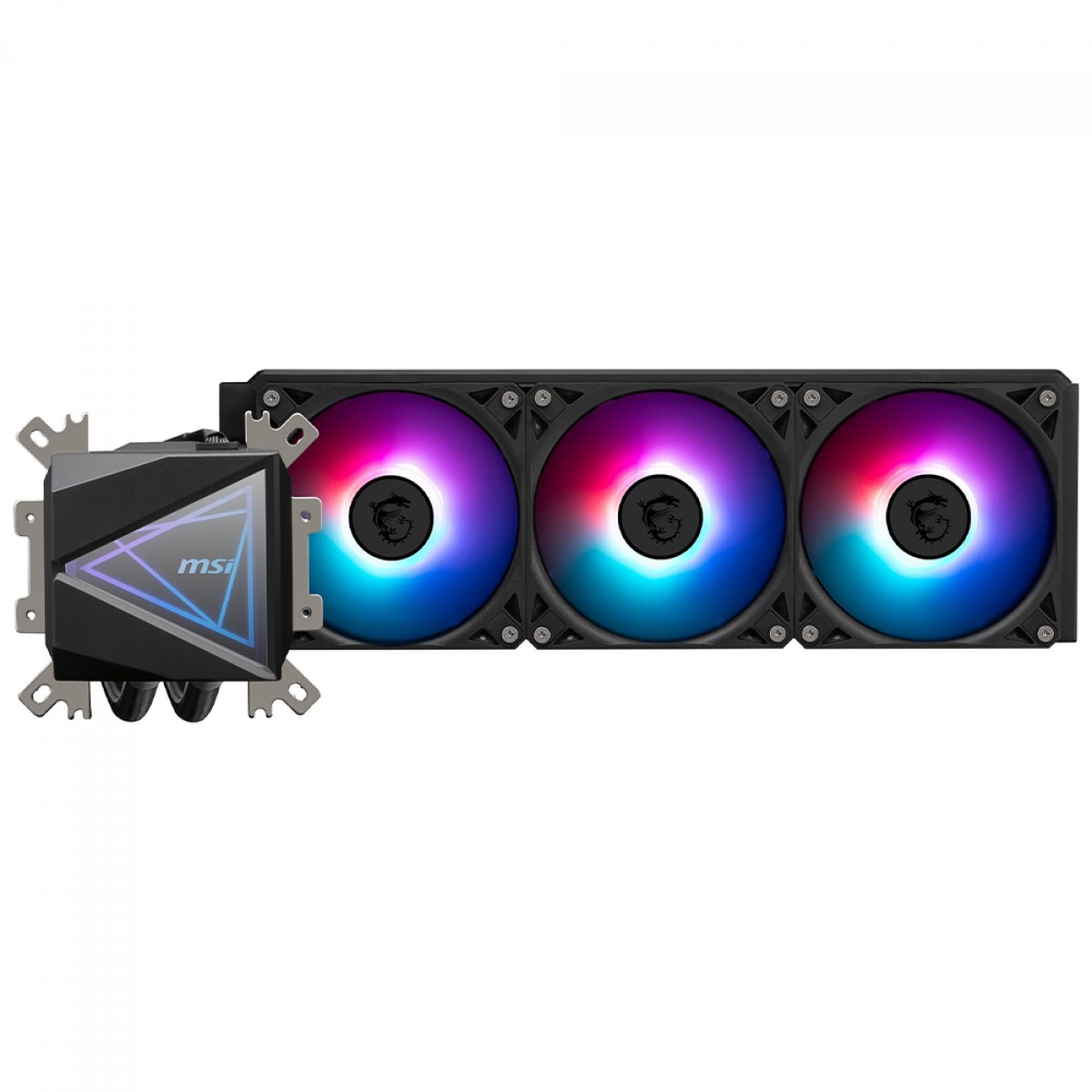 Water Cooler MSI MAG Coreliquid I360, ARGB, 360mm, Intel-AMD, Preto