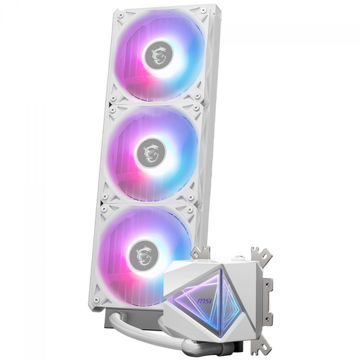 Water Cooler MSI MAG Coreliquid I360 White 360mm | Terabyte