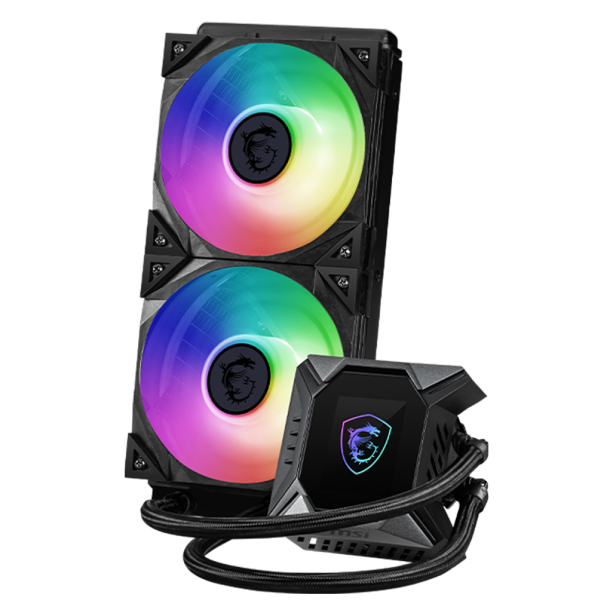 女の子向けプレゼント集結 MPG MSI Cooler Water CORELIQUID Intel 240mm, ARGB, V2, K240 PC用ファン・クーラー