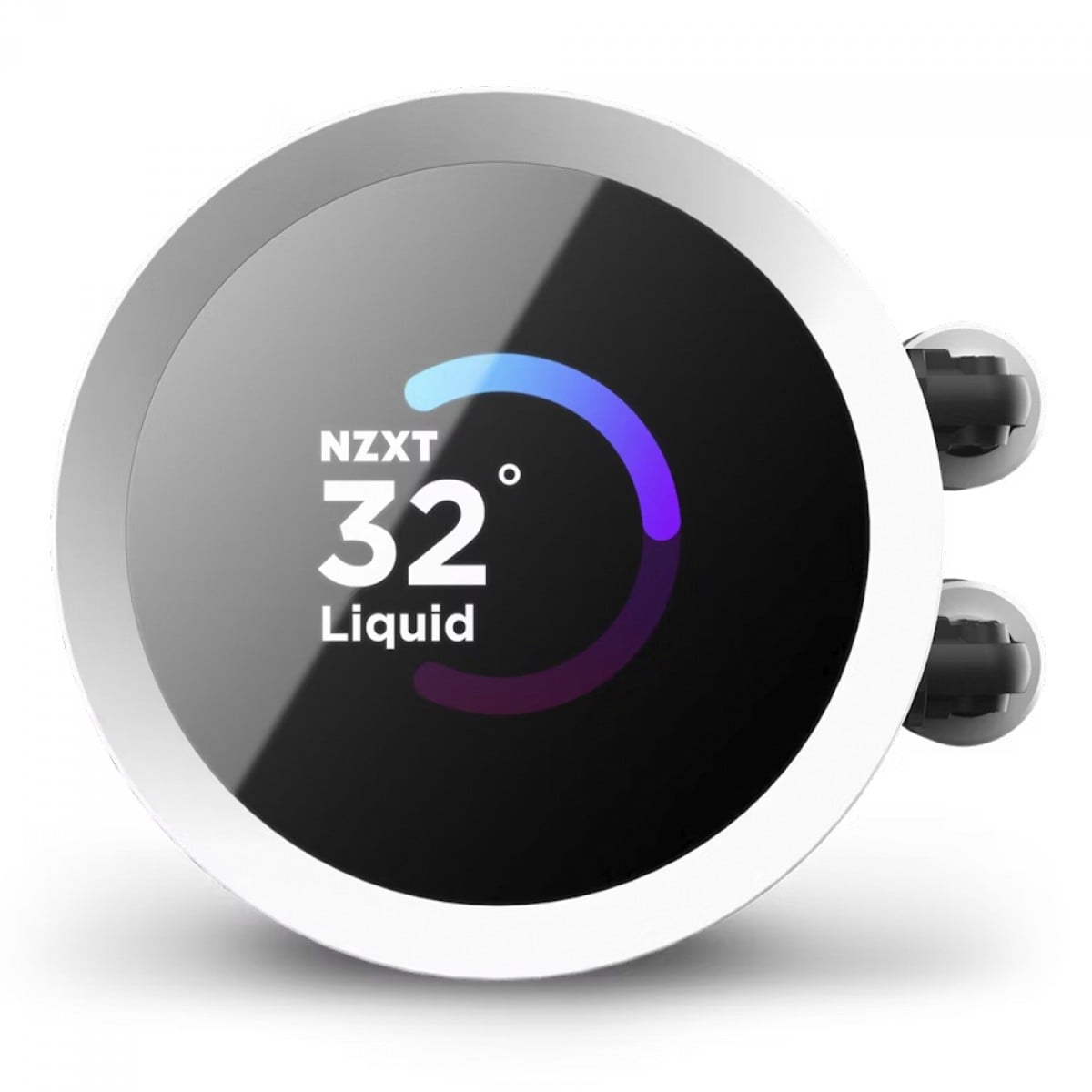 Water Cooler NZXT Kraken 240 RGB, 240mm, AIO LCD Display, White, Intel-AMD, RL-KR240-W1
