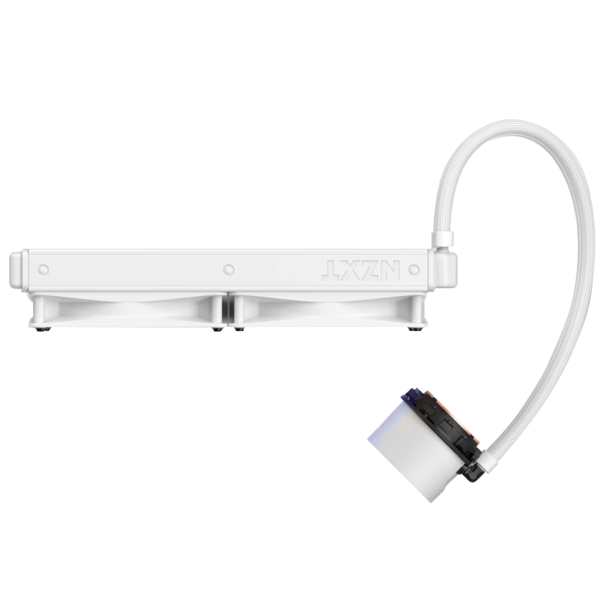 Water Cooler NZXT Kraken, 280mm, RGB, AIO LCD Display, Intel-AMD, White, RL-KR280-W1