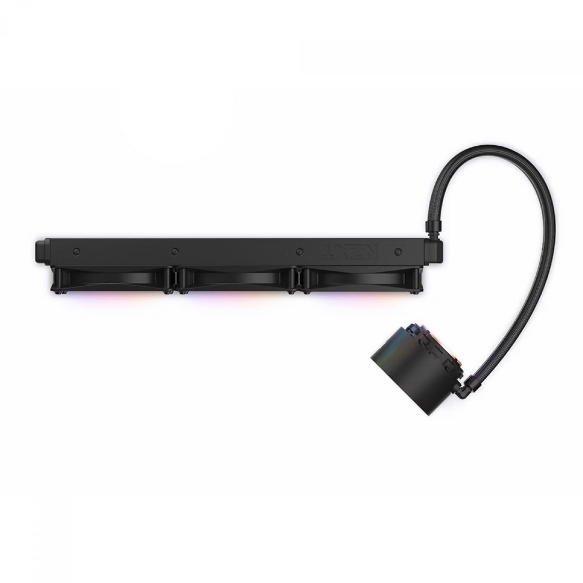 Water Cooler NZXT Kraken 360 RGB, 360mm, AIO LCD Display, Black, Intel-AMD, RL-KR360-B1